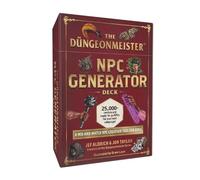 Jef Aldrich Jon Taylor The Düngeonmeister NPC Generator Deck (Cards)