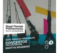 Jef Maes Maes Rosseau Meulemans: Concertos for Orchestra (CD) Album