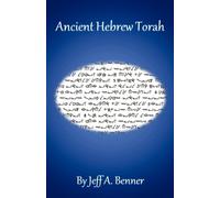 Jeff A Benner Ancient Hebrew Torah (Tascabile)