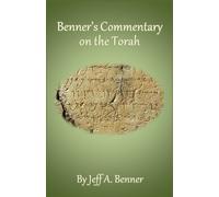 Jeff A Benner Benner's Commentary on the Torah (Tascabile)