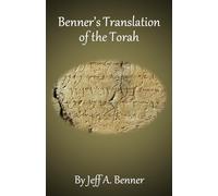 Jeff A Benner Benner's Translation of the Torah (Tascabile)