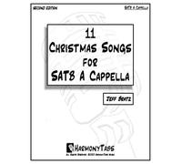 Jeff Bratz 11 Christmas Songs For SATB A Cappella (Tascabile)