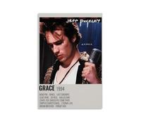 Jeff Buckley - Poster su tela con album Grace, decorazione artistica da parete per soggiorno, 40 x 60 cm, senza cornice