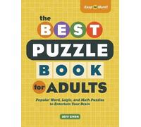 Jeff Chen The Best Puzzle Book for Adults (Tascabile)