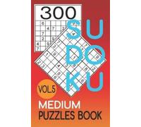 Jeff Cherry 300 Sudoku Medium Puzzles Book Vol.5 (Tascabile)