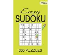 Jeff Cherry Easy Sudoku 300 Puzzles Vol.5 (Tascabile)
