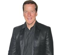 Jeff Dunham (Black Suit) Half Body Buddy Cutout