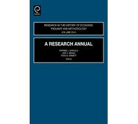 Jeff E. Biddle A Research Annual (Copertina rigida)