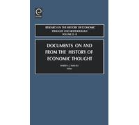 Jeff E. Biddle Documents on and from the History of Economic (Copertina rigida)