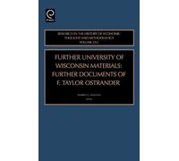 Jeff E. Biddle Further University of Wisconsin Materials (Copertina rigida)