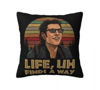 Jeff Goldblum Life Uh Finds A Way Sunset vendita classico creativo sconto umorismo casual fitness Plus Size adulti federa