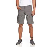 Jeff Green Herren Elastische Schnell Trocknende Leichte Kurze Cargo Outdoor Funktions Hose Stan, Größe:XXL, Farbe:Grey