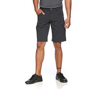 Jeff Green Herren Elastische Schnell Trocknende Leichte Kurze Cargo Outdoor Funktions Hose Stan, Größe:XXL, Farbe:Black