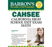 Jeff Hruby CAHSEEMath (Tascabile) Barron's Test Prep CA