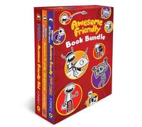 Jeff Kinney Awesome Friendly 3-Book Hardcover Gift Set (Copertina rigida)