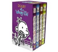 Jeff Kinney Diary of a Wimpy Kid Box of Books (Copertina rigida)