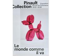 Jeff Koons - Poster originale della mostra - Balloon Dog - Pinault Paris - 2024