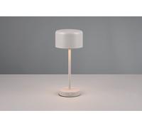 JEFF LAMPADA DA APPOGGIO RICARICABILE METALLO GRIGIO PASTELLO ACCENSIONE TOUCH H. 30CM LED 1,5W 120lm, 3000K DIMMERABILE