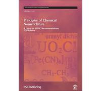Jeff Leigh Principles of Chemical Nomenclature (Copertina rigida)