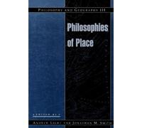 Jeff Malpas Philosophy and Geography III (Tascabile) Philosophy and Geography
