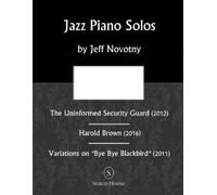 Jeff Novotny Jazz Piano Solos (Tascabile)