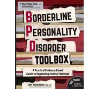 Jeff Riggenbach Borderline Personality Disorder Toolbox (Tascabile)