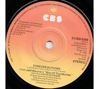 Jeff Wayne - FOREVER AUTUMN 7" (VINYL 45) UK CBS 1978