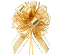 Jeffdad Fiocchi per confezioni regalo, 10 pezzi, grandi, 20 cm, colore metallizzato opaco, per mazzi di regali, per San Valentino, feste, decorazioni per bottiglie di vino, confezioni regalo e