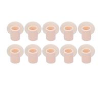 Jeffergarden 10 Pezzi Fermaporta in Silicone, Proteggi Maniglie con (PINK)