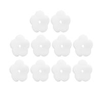 Jeffergarden 10pcs Vasca Idromassaggio per la Spugna di Spugna Assorbitore a Forma di Fiori Assorbitore di Piscina per Piscina Spa Ad Alta Efficienza Filtro Assorbente