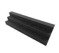 Jeffergarden 12 Pezzi Pannelli di Schiuma a Cuneo, Pannelli Murali di Riduzione del Rumore Ad Alta densità, Adatti per il Teatro di Studio Domestico, 30 * 7,5 * 7,5 Cm, Realizzato