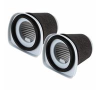 Jeffergarden 2 Pezzi di Ricambio per Filtro Aspirapolvere, Materiale ABS, Riduce la Penetrazione della Polvere, Adatto per Aspirapolvere Portatile ZL601R ZL601A per Uso Domestico