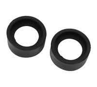 Jeffergarden 2 Protezioni per Oculare in Gomma, Materiale Morbido, Coppe per Oculare Che Riducono gli Urti, Diametro Interno 36 Mm per Stereomicroscopi 32-36 Mm, Ideale per Uso Didattico e (KP-H2