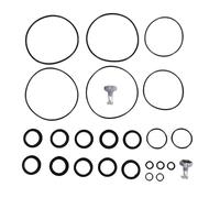 Jeffergarden 25013 Parti di Guarnizione della Guarnizione della Pompa del Filtro di Sabbia o Anelli e Valvole di Rilascio dell'Aria Kit di Riparazione della Pompa in Gomma