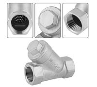 Jeffergarden 3/4 DN20 Pt Filo Inossidabile, Filtro per Pompa del Filtro di Tipo y di Addio 1 Pollice per Gas per Olio d'acqua