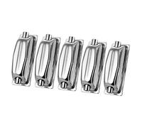 Jeffergarden 5 Pcs a Doppia estremità a Forma di Tamburo a Forma di Tamburo Aralpatto per Rullante a Gancio per gli Accessori a Percussione