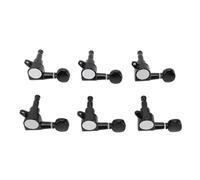 Jeffergarden 6 Piroli per Chitarra in Linea, Parti di Aggiornamento Complete con di Lubrificazione Sigillato per Chitarre Elettriche, Chitarre Folk e Acustiche