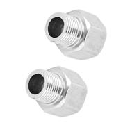 Jeffergarden Adattatore per Tubo Ad Alta Pressione, Riduttore in Acciaio Inossidabile, Connettore Maschio Femmina per Applicazioni Idrauliche e Gas