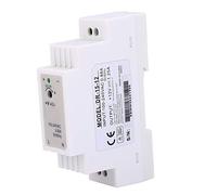 Jeffergarden Alimentatore su Guida DIN Design Modulare Compatto, Prestazioni Stabili, Basso Consumo Energetico, 12 V 1,25 A 15 W per Apparecchiature di Controllo Industriale con Alloggiamento in