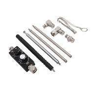 Jeffergarden Antenna QRP a Onde Corte da 1,8 MHz-30 MHz, Acciaio in Lega di Alluminio, Mini Antenna Portatile per Uso Radioamatoriale Interno Ed Esterno