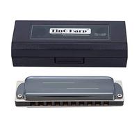 Jeffergarden Armonica a Bocca Diatonica a 10 Fori Blues Arpa Strumento Musicale Professionale per Adulti Principianti Maggiore, Struttura Lucida e Compatta, Buona Acqua, Prestazioni Luminose e