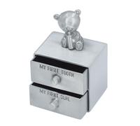 Jeffergarden Baby Tooth Keepsake Box Dente Fairy Box Shox Morft Intern Wall Borso Cassetto per Ragazzi