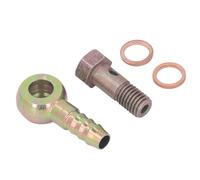 Jeffergarden Banjo Screw/Fastener Waterline, M10 X 1,5 Mm Acqua Banjo Bullone di Sigillazione Buona Corrosione -Resistente per il Freno