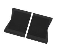 Jeffergarden Blocco Pedale per Batteria Antiscivolo Hi Hat e di Ancoraggio Pedale, Blocco in Schiuma EVA per Prevenzione dello Scivolamento con Chiusura Ad Anello in Nylon per Doppio della Tastiera
