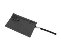 Jeffergarden Borsa Antiodore, Inodore Foderata in Carbone Attivo con Chiusura a Combinazione e Doppia Cerniera, per Farmaci, Cosmetici, Accessori da Viaggio 30x20x5,5 Cm