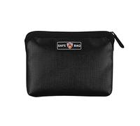 Jeffergarden Borsa Portadocumenti Ignifuga in Silicone Liquido, con Isolamento Termico Sicuro, con Tasca con Cerniera per Biglietti e Carte