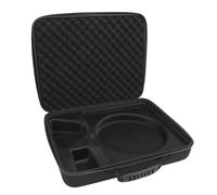 Jeffergarden Borsa Trasporto Satellitare Eva Scatola di Stoccaggio in Schiuma a Doppio Strato per Cavi Adattatore Mini Piatto e Accessori Viaggio per L'alimentazione