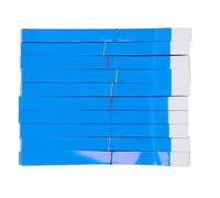 Jeffergarden Braccialetti da 1000 Pezzi di Carta per Eventi, Band da Polso Usa e Getta di Bracciali Resistenti Alla Lacrima per Bambini per un Concerto per il Parco Giochi per Bambini (BLUE)