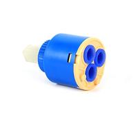 Cartuccia A Dischi Ceramici Práctico Válvula de Disco de Cerámica Válvula de Disco Agua Caliente y Fría Filtro Mezclador de Agua Grifo Controlador Interno Sostituzione (35mm)