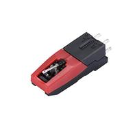 Jeffergarden Cartuccia per Giradischi Portatile Ago per Giradischi in Ottone ABS per 33 1 3 45 78 Giri/min Sostituzione Universale del Fonografo con Tracciamento Forte per l'ascolto Domestico dei